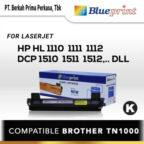 Toner BLUEPRINT Toner Cartridge BPTN10002137 11 blueprint toner cartridge bp tn1000 2137 new