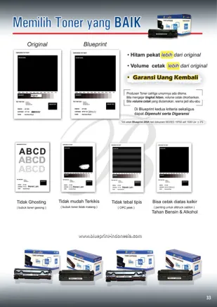 Knowledge Toner Catridge Memilih Toner yang Baik