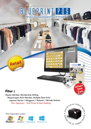 Knowledge Printer Thermal Software Retail Blueprint Indonesia