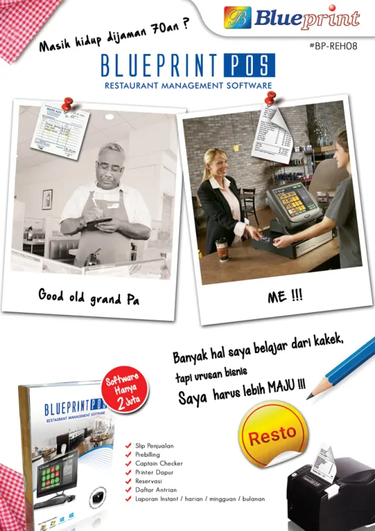 Blueprint POS Software Untuk Cafe dan Restaurant