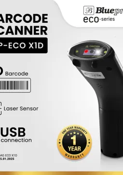 Scanner Barcode Scanner Laser 1D USB Blueprint BPECO X1D  Scan Barcode Kasir Toko Minimarket Gudang Ekspedisi barcode scanner x1d