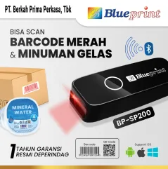 Mini Barcode Scanner Portable 2D SP200 BLUEPRINT  USB Bluetooth