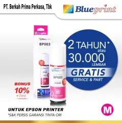 Tinta Epson 003 BLUEPRINT For Printer Epson 72ml Magenta  Merah