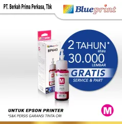 Tinta Epson BLUEPRINT Refill 643 For Printer Epson 70ml  Merah