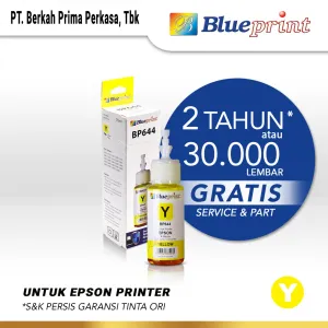 Tinta Epson Tinta Epson BLUEPRINT Refill 644 Printer Epson 70ml - Kuning<br> 1 epson_644_yellow