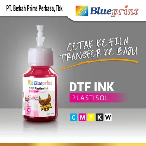 DTF Consumable Tinta DTF / DTF Ink BLUEPRINT 100 ML Merah - M 1 m_tinta_dtf_plastisol