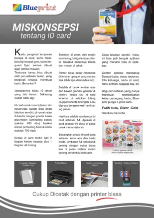 Berita MISKONSEPSI tentang ID card
