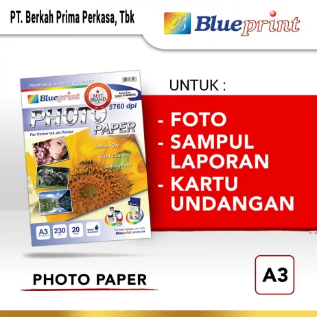 Kertas Foto  photo paper a3 230gsm