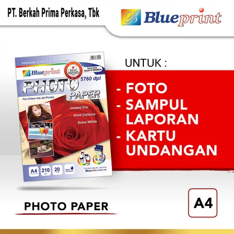 Kertas Foto  photo paper a4 210gsm