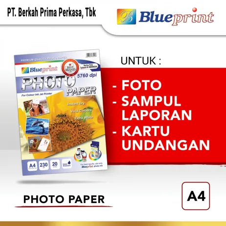 Kertas Foto  photo paper a4 230gsm