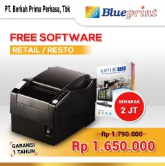 Printer Thermal  Printer Kasir 3 port BLUEPRINT TMUA300