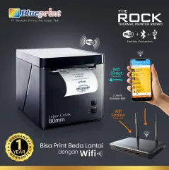 Thermal Printer  Printer Struk  Printer Kasir Desktop 80mm BLUEPRINT R80WD  WiFi  Bluetooth  USB