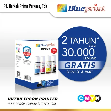 Tinta Epson Tinta Epson 003 BLUEPRINT Staterpack For Printer Epson 72ml staterpack 003 72ml