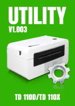Manual Driver Blueprint Label Utility TD110DX v 1003 td110dx utility v1 003