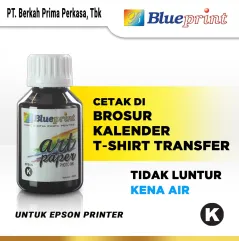 Tinta Art Paper Epson BLUEPRINT Refill For Printer Epson 100ml Hitam