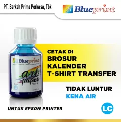 Tinta Art Paper Epson BLUEPRINT Refill For Printer Epson 100ml Light Cyan