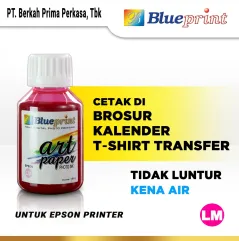 Tinta Art Paper Epson BLUEPRINT Refill For Printer Epson 100ml Light Magenta