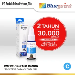 Tinta Canon Tinta Canon BLUEPRINT Refill For Printer Canon 70ml Cyan - Biru 1 tinta_canon_bp_790__c