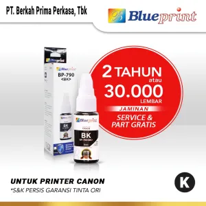 Tinta Canon Tinta Canon BLUEPRINT Refill For Printer Canon 70ml Black - Hitam 1 tinta_canon_bp_790__k