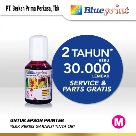 Tinta Epson Tinta Epson 003 BLUEPRINT Refill For Printer Epson 100ml  Merah tinta epson 003 100 ml  magenta