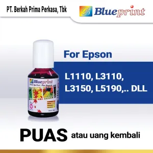 Tinta Epson Tinta Epson 003 BLUEPRINT Refill For Printer Epson 100ml - Merah<br> 2 tinta_epson_003_100_ml__magenta_2