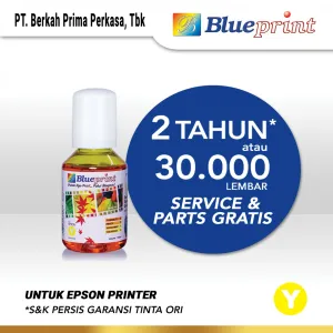 Tinta Epson Tinta Epson 003 BLUEPRINT Refill For Printer Epson 100ml - Kuning 1 tinta_epson_003_100_ml__yellow