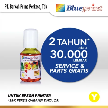 Tinta Epson Tinta Epson 003 BLUEPRINT Refill For Printer Epson 100ml  Kuning tinta epson 003 100 ml  yellow