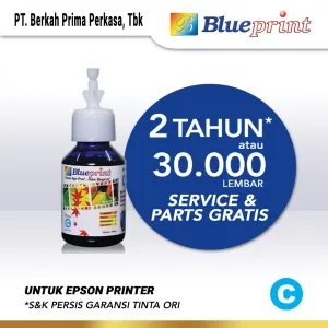 Tinta Epson Tinta Epson BLUEPRINT 642 Refill For Printer Epson 100ml - Cyan CP 1 tinta_epson_733_100_ml__cyan