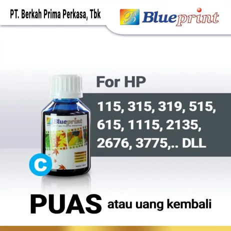 Tinta HP  tinta hp 100 ml  cyan