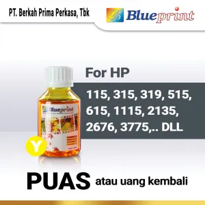 Tinta HP Tinta HP BLUEPRINT Refill For Printer HP 100ml - Kuning<br> 1 tinta_hp_100_ml__yellow