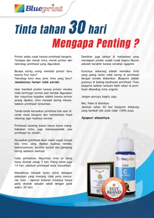 Knowledge Tinta Tinta tahan 30 hariMengapa penting