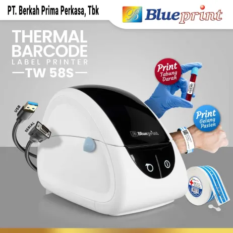 Rumah Sakit Printer Label Barcode Gelang Pasien TW58S tokopedia tw58 s