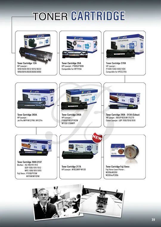 Toner Cartridge Blueprint