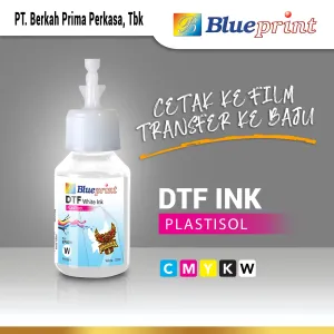 DTF Consumable Tinta DTF Putih / DTF Ink White BLUEPRINT 100 ML 1 w_tinta_dtf_plastisol