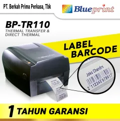 Printer Barcode Thermal  Label BLUEPRINT BP  TR110 USBSerialLAN