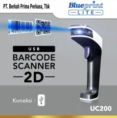 Barcode Scanner CCD 2D Auto Scan USB BLUEPRINT BP  UC200