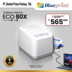 Printer Thermal Dekstop 80 mm BLUEPRINT ECO80X USB