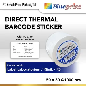 Sticker Label Direct Thermal Direct Thermal Sticker 50 x 30 BLUEPRINT Label Stiker 50x30 mm 1 Roll 1 whatsapp_image_2023_02_16_at_14_41_56