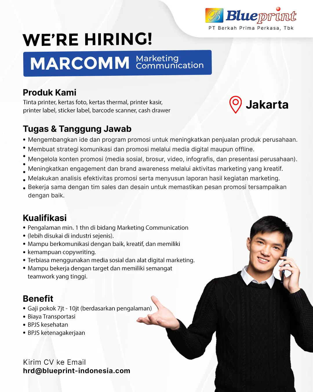 Karir Marketing Communication ~blog/2025/10/10/ig  lowongan kerja marcomm
