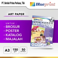 Kertas Art Paper BLUEPRINT A3 150 gsm