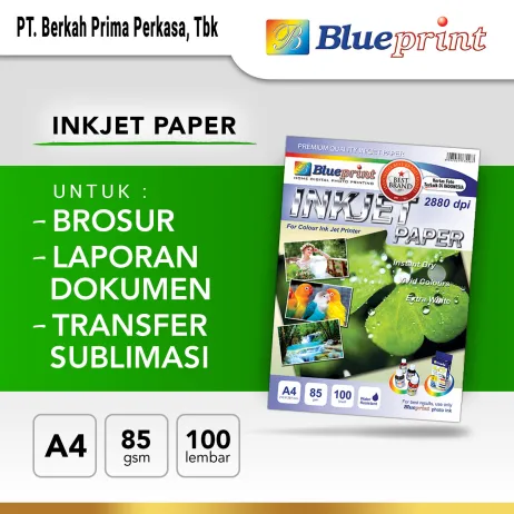 Kertas Inkjet Kertas Inkjet  Inkjet Paper BLUEPRINT 85 gsm ~item/2021/10/23/inkjet paper a4 85gsm