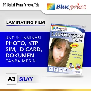 Kertas Laminating Kertas Laminating Silky Film/ Laminating Silky Film Paper BLUEPRINT A3 1 ~item/2021/10/23/laminating_film_silky_a3