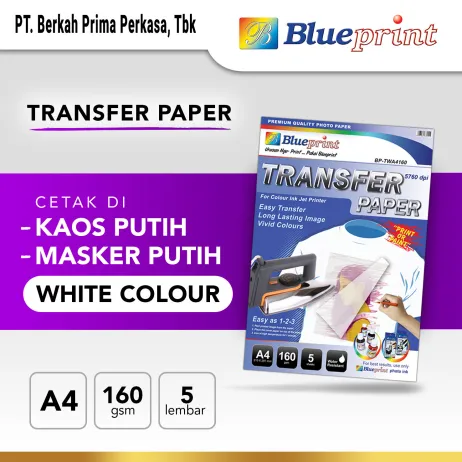 Kertas Transfer  Kertas Transfer  Transfer Paper White BLUEPRINT A4 ~item/2021/10/23/transfer paper white a4