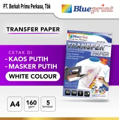 Kertas Transfer  Transfer Paper White BLUEPRINT A4