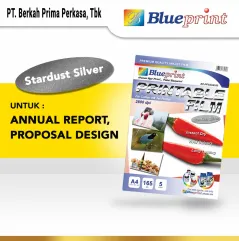 Kertas Film  Stardust Silver Printable Film BLUEPRINT A4