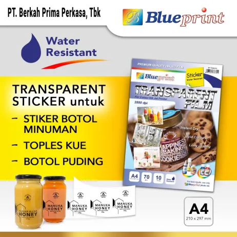 Kertas Stiker<br> Stiker Transparan Tahan AIR BLUEPRINT Bahan Transparant sticker A4 ~item/2021/10/23/whatsapp image 2021 09 06 at 15 40 01 1