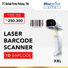 Barcode Scanner Laser USB BLUEPRINT BPLITEX8L
