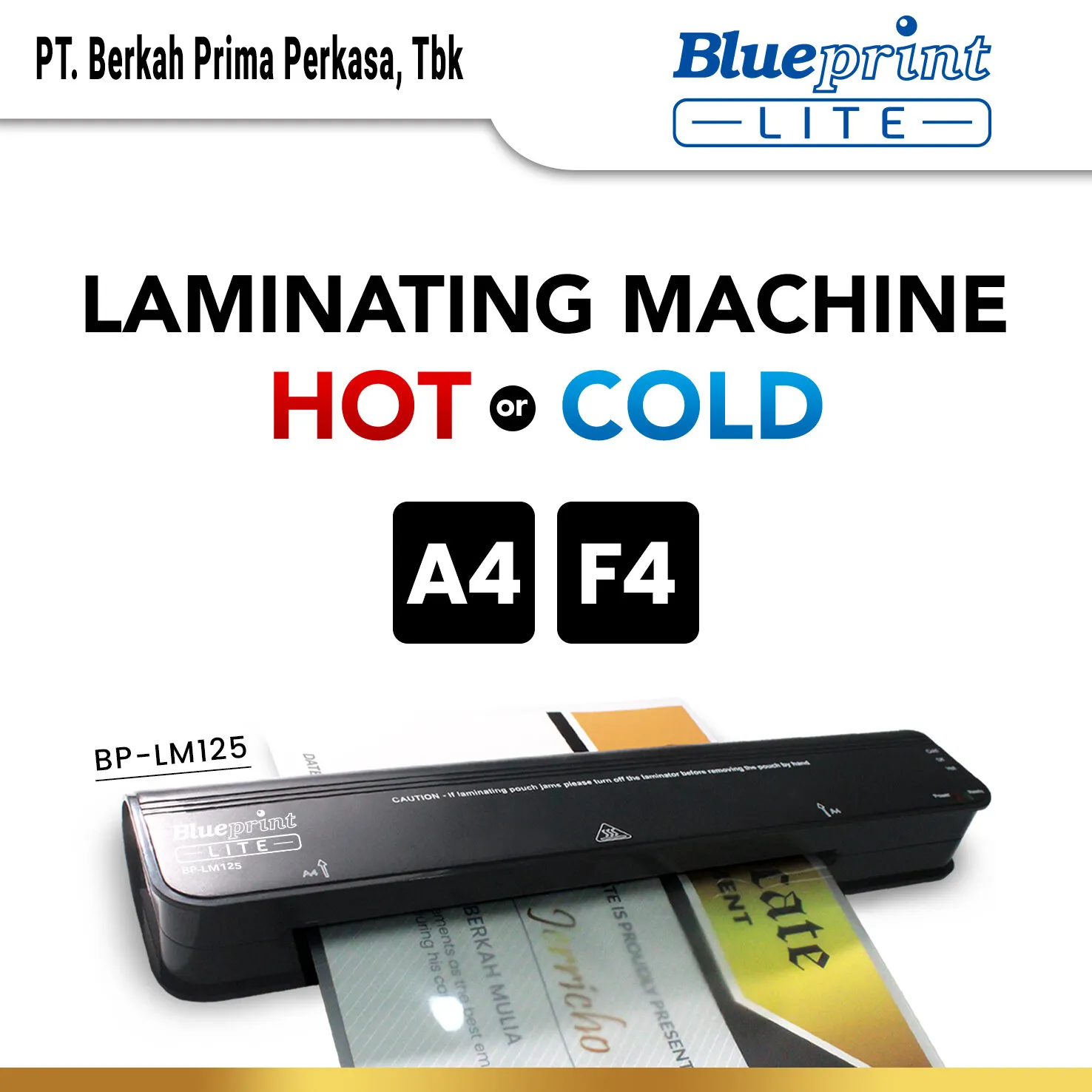 Image of Hot and cold laminating