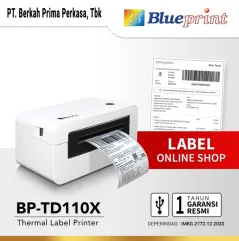 Printer Barcode Thermal Printer Label Resi A6 BLUEPRINT BP  TD110X USB
