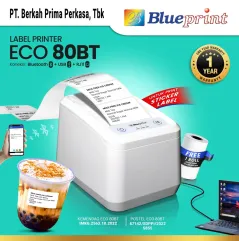 Printer Label Thermal 80mm BLUEPRINT ECO80BT USB  Bluetooth